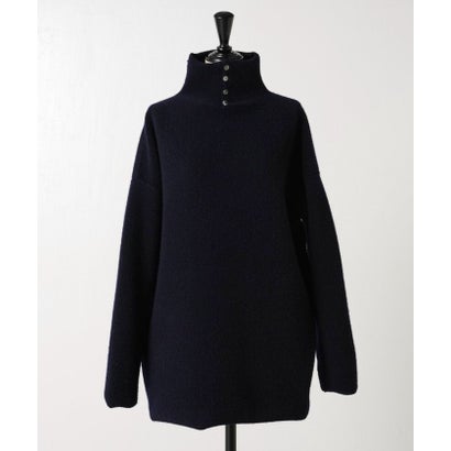ウールパイルリバーチュニック （navy）｜詳細画像