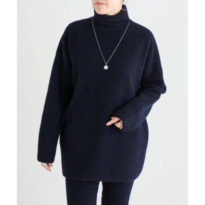 ウールパイルリバーチュニック （navy）｜詳細画像