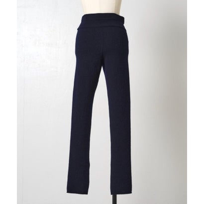 ウールパイルニットパンツ （navy）｜詳細画像