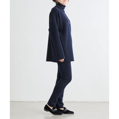ウールパイルニットパンツ （navy）｜詳細画像