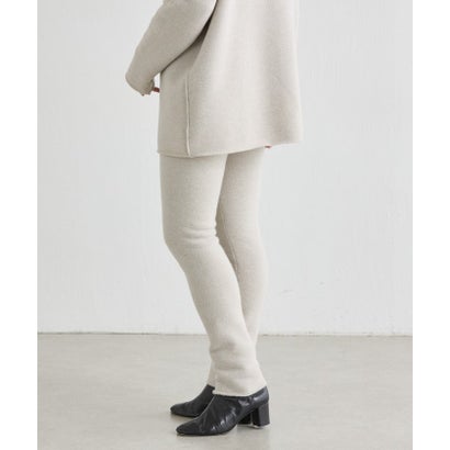 ウールパイルニットパンツ （navy）｜詳細画像