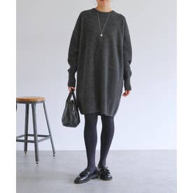 ウールニットワンピース （gray）