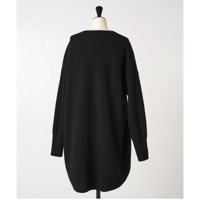 ビアズリー BEARDSLEY ウールニットワンピース （black）｜詳細画像