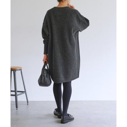 ビアズリー BEARDSLEY ウールニットワンピース （black）｜詳細画像