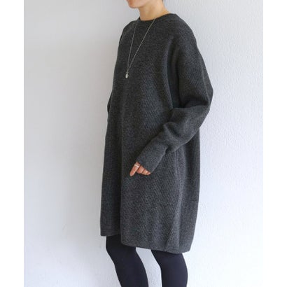 ビアズリー BEARDSLEY ウールニットワンピース （black）｜詳細画像