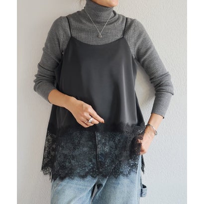 ビアズリー BEARDSLEY ウールハイネックリブニット《LIVETRT》 （black）｜詳細画像