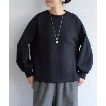 《10/27(火)12：00予約開始予定》ダンボールパフトレーナー （black）｜詳細画像