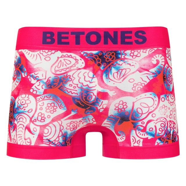 ボクサーパンツ ボクサーブリーフ メンズ BOXER BRIEFS ブルー レッド イエロー マルチ （KA ELEPHANT-K）