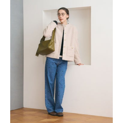 スクエア ビッグバックル ショルダーバッグ （OLIVE）｜詳細画像