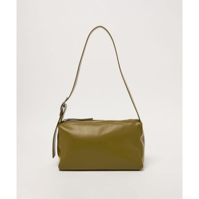 スクエア ビッグバックル ショルダーバッグ （OLIVE）｜詳細画像