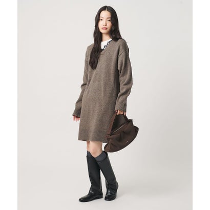 ＜ADD CULUMN＞DENT ショルダーバッグ （DK.BROWN）｜詳細画像