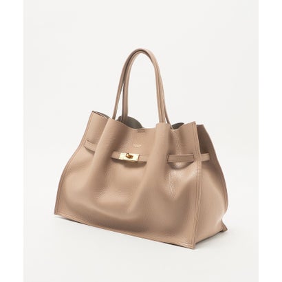 ＜VIOLAd’ORO＞TRERO レザー トートバッグ  （BEIGE）｜詳細画像