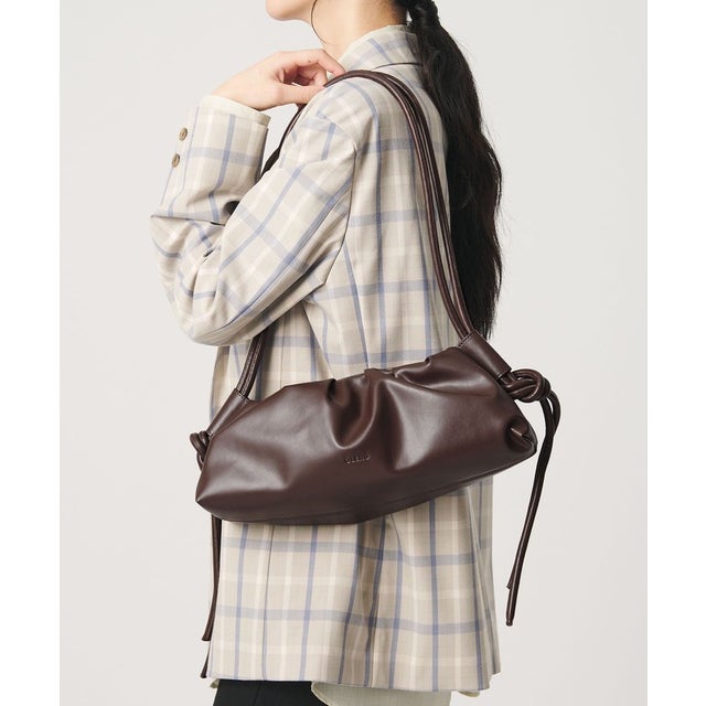 ＜OLEND＞Dumpling ショルダーバッグ （DK.BROWN）