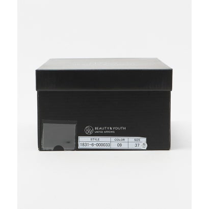 レザーライク Tストラップ ローファー （BLACK）｜詳細画像