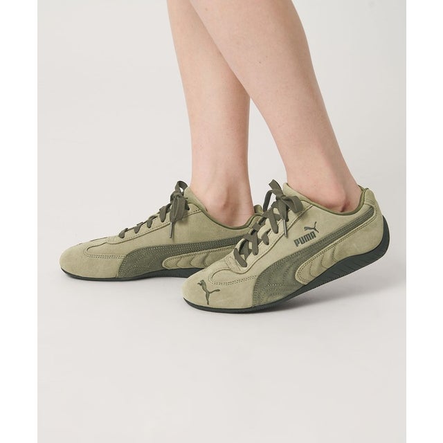 ＜PUMA＞スピードキャット OG スニーカー （OLIVE）