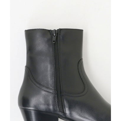 ＜CORSO ROMA 9＞ウェスタン ショートブーツ （BLACK）｜詳細画像