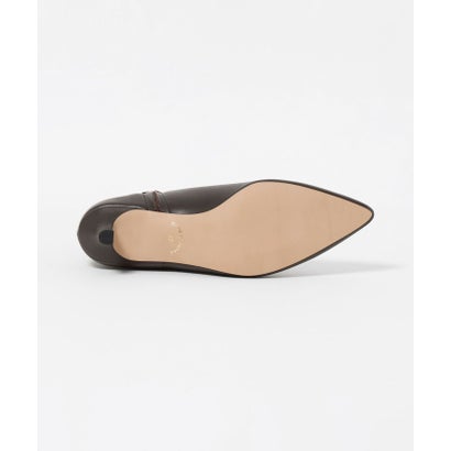 ＜Arrum＞レザー ポインテッド ショートブーツ （BLACK）｜詳細画像