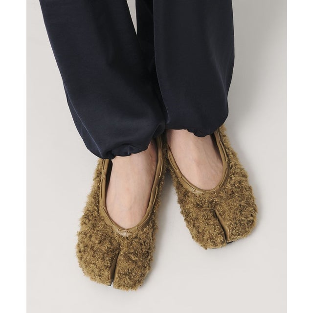 PAES TEDDY STRING FLAT （MD.BROWN）