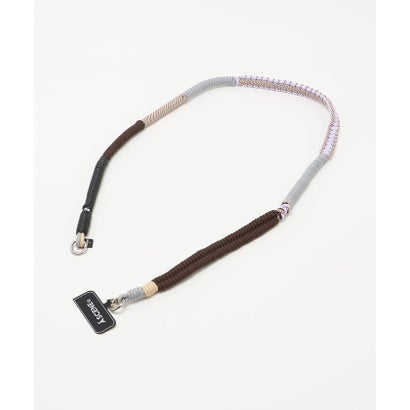 【WEB限定】＜A SCENE＞Design paracord shoulder スマホショルダー ピンク （LILAC）｜詳細画像