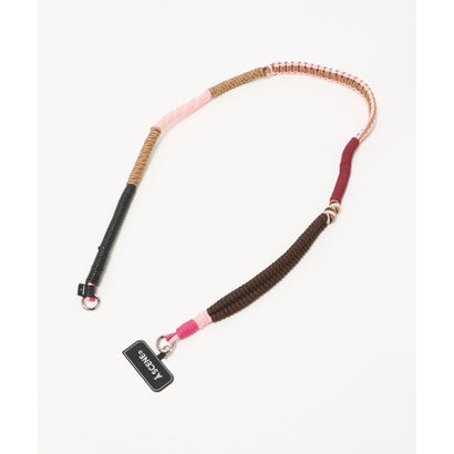 【WEB限定】＜A SCENE＞Design paracord shoulder スマホショルダー ピンク （LILAC）｜詳細画像
