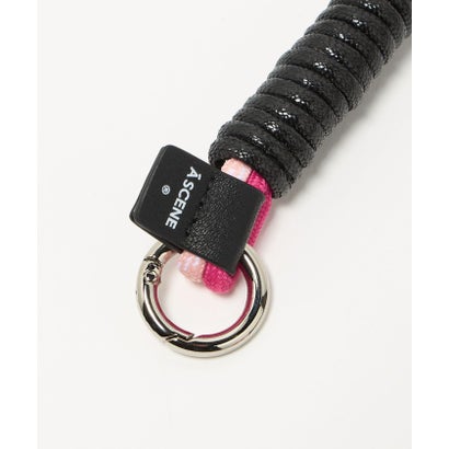 【WEB限定】＜A SCENE＞Design paracord shoulder スマホショルダー ピンク （LILAC）｜詳細画像