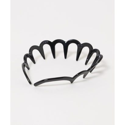 ＜heyep＞カーブ ヘッドバンド/カチューシャ （BLACK）｜詳細画像