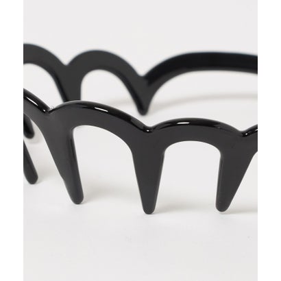 ＜heyep＞カーブ ヘッドバンド/カチューシャ （BLACK）｜詳細画像