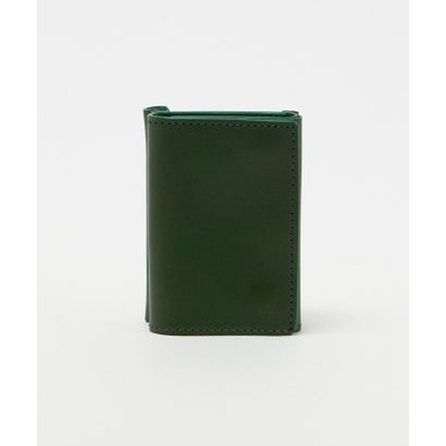 ビューティアンドユース ユナイテッドアローズ BEAUTY&YOUTH UNITED ARROWS ＜Dono＞レザー 三つ折り ウォレット （DK.GREEN）｜詳細画像