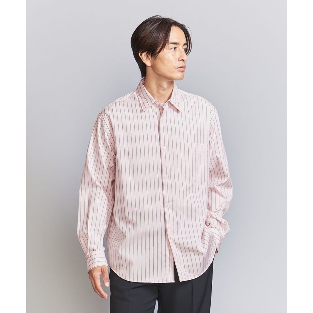 BEAUTY&YOUTH UNITED ARROWS HI－LINE SPOERRY GIZA レギュラー シャツ 