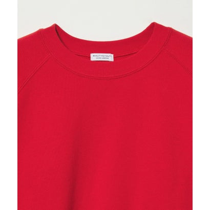 【WEB限定】ラグラン スウェット （RED）｜詳細画像