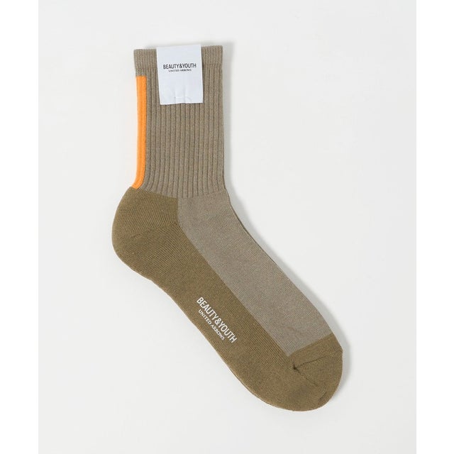 バック ライン ソックス （BEIGE）