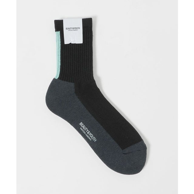 バック ライン ソックス （BLACK）
