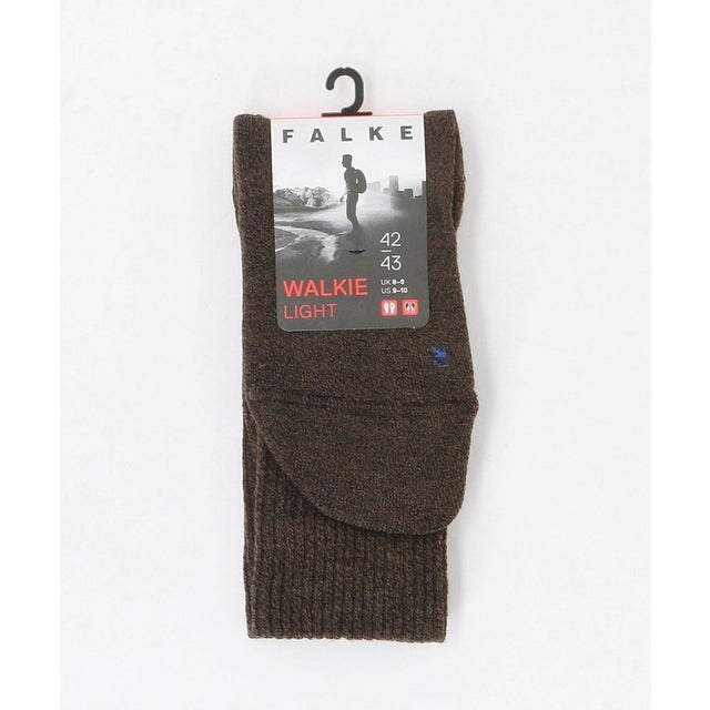 FALKE WALKIE LIGHT SOCKS （DK.BROWN）