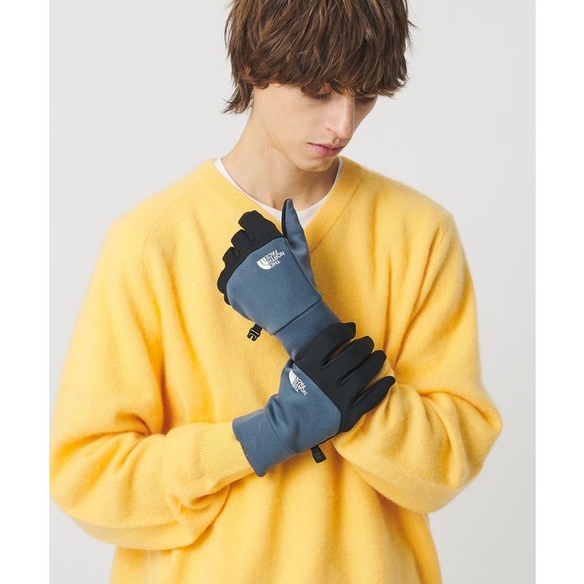 ＜THE NORTH FACE＞イーチップ グローブ （MD.GRAY）