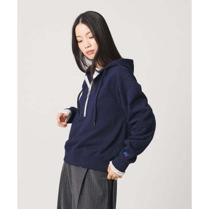 【別注】＜RUSSELL ATHLETIC＞ハーフジップ スウェット プルオーバー （COBALT）｜詳細画像