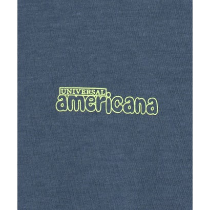 ＜Americana＞プリント チュニックTシャツ （ROYAL）｜詳細画像