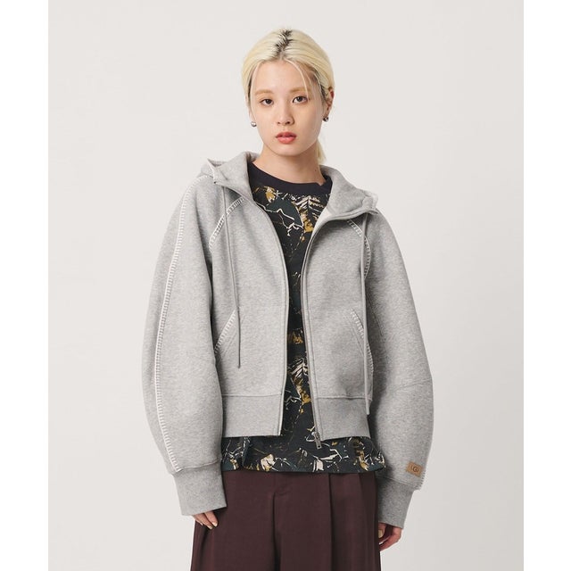 UGG FULL ZIP HD EX f （LT.GRAY）