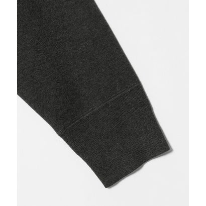 ソフトコットン Vネック スムース ニットプルオーバー ウォッシャブル （OFF WHITE）｜詳細画像