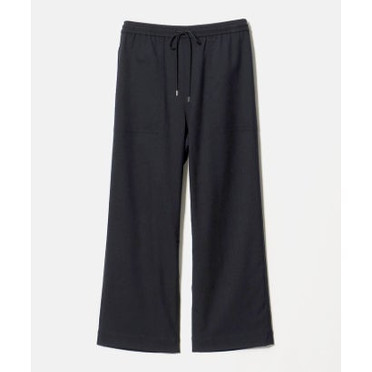 ポリエステルブレンド パッチポケットパンツ ウォッシャブル （NAVY）｜詳細画像