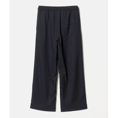 ポリエステルブレンド パッチポケットパンツ ウォッシャブル （NAVY）｜詳細画像
