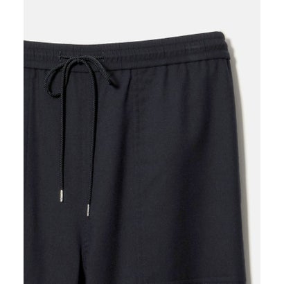 ポリエステルブレンド パッチポケットパンツ ウォッシャブル （NAVY）｜詳細画像