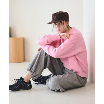 ウールカシミヤ アクア クルーネックニット （OFF WHITE）｜詳細画像