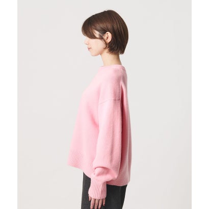 ウールカシミヤ アクア クルーネックニット （OFF WHITE）｜詳細画像
