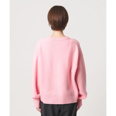 ウールカシミヤ アクア クルーネックニット （OFF WHITE）｜詳細画像