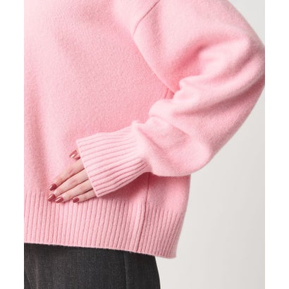 ウールカシミヤ アクア クルーネックニット （OFF WHITE）｜詳細画像