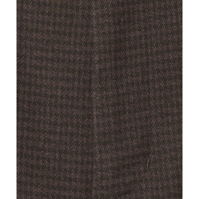 【WEB限定 Wardrobe DAILY MINIMAL】チェック バックゴム ワイドパンツ （DK.BROWN）｜詳細画像