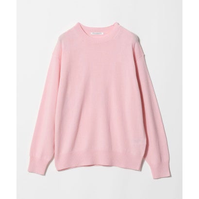 ウールカシミヤ天竺 クルーネック ニットプルオーバー ウォッシャブル （BEIGE）｜詳細画像