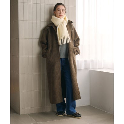 ビューティアンドユース ユナイテッドアローズ BEAUTY&YOUTH UNITED ARROWS □BY W/NY RV STN/C LNG （DK.BROWN）｜詳細画像