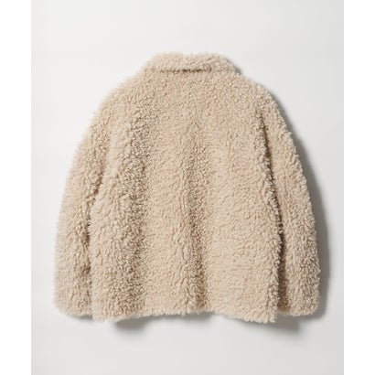 BY PE CURLY/FUR JKT （BLACK）｜詳細画像