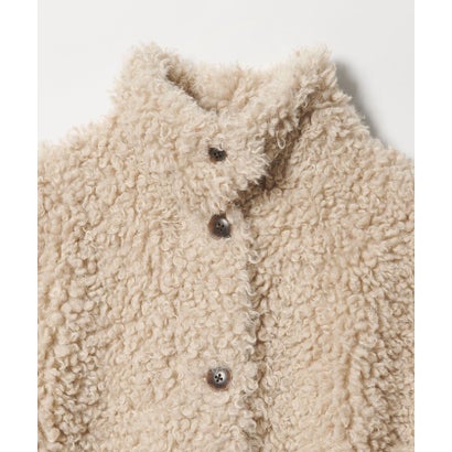 BY PE CURLY/FUR JKT （NATURAL）｜詳細画像